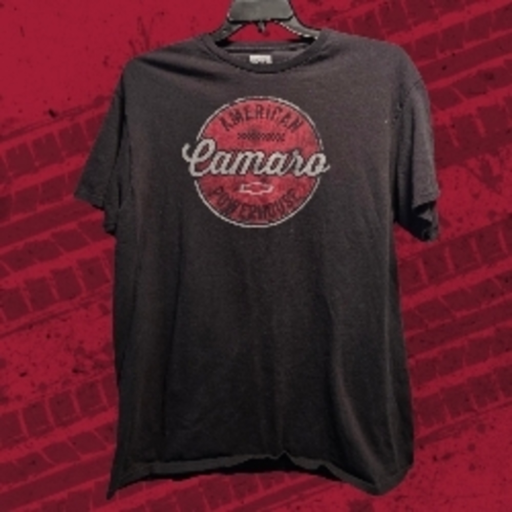 Official GM Licensed Chevrolet Camaro "American Powerhouse" Graphic Tee - Large